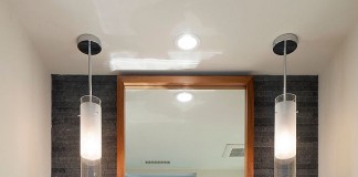 Floating bathroom vanity