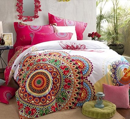 Boho Style Bedding Set (amazon)