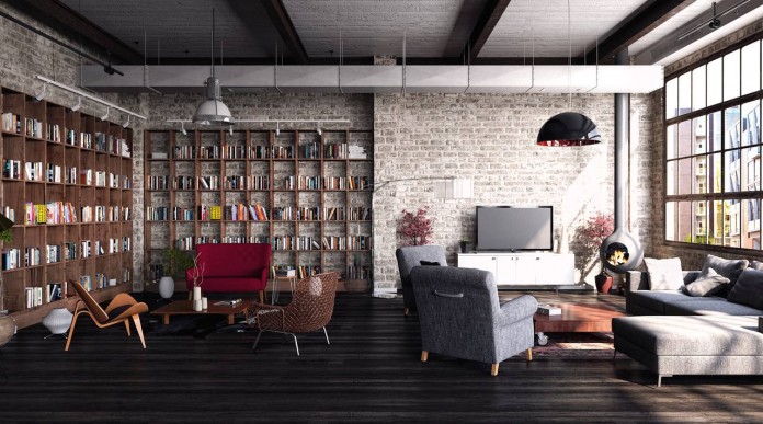 5 Reasons to Love Industrial Lofts: Texture, Space, Character, Windows ...