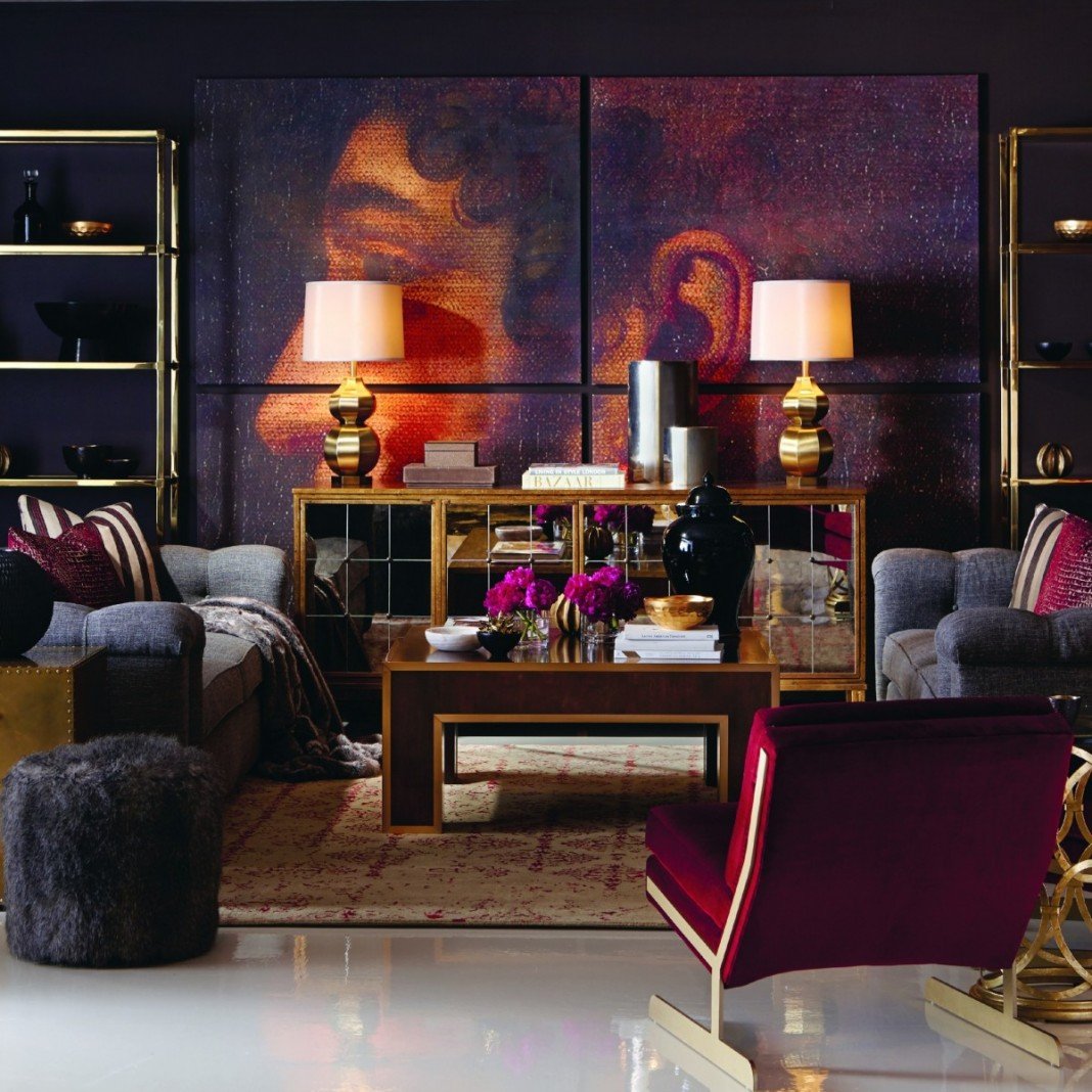 Create Mystery and Mood with Dark Colors in Your Interiors