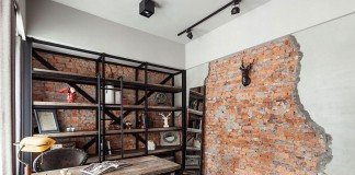 Industrial style home office