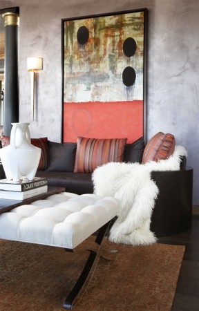 Using Abstract Art to Enhance Your Living Room.