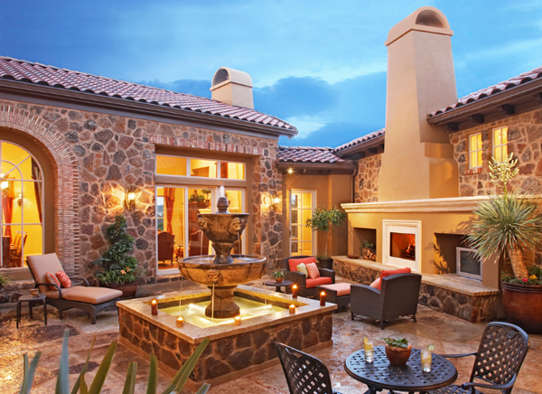 Tuscan outdoor living 