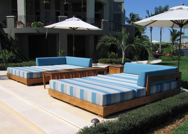 Relax in luxury with outdoor daybed
