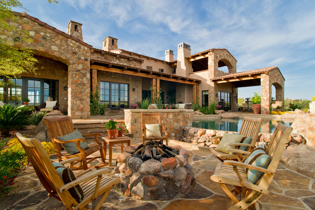 Tuscan outdoor living