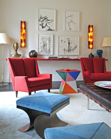 Using Abstract Art in Your Living Room.
