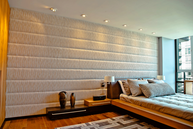 Upholstered wall