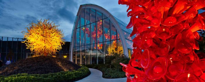 Chihuly Garden and Glass in Seattle, WA