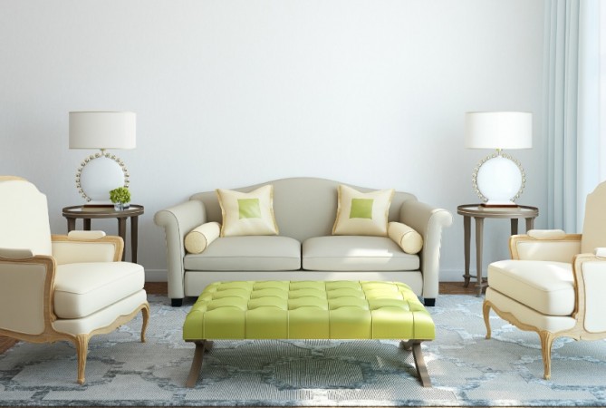 Pastel living room