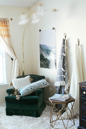 Creating a Cozy Green Chair Retreat in Your Home