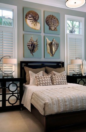 Coastal style bedroom 
