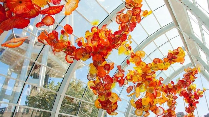 Dale Chihuly display