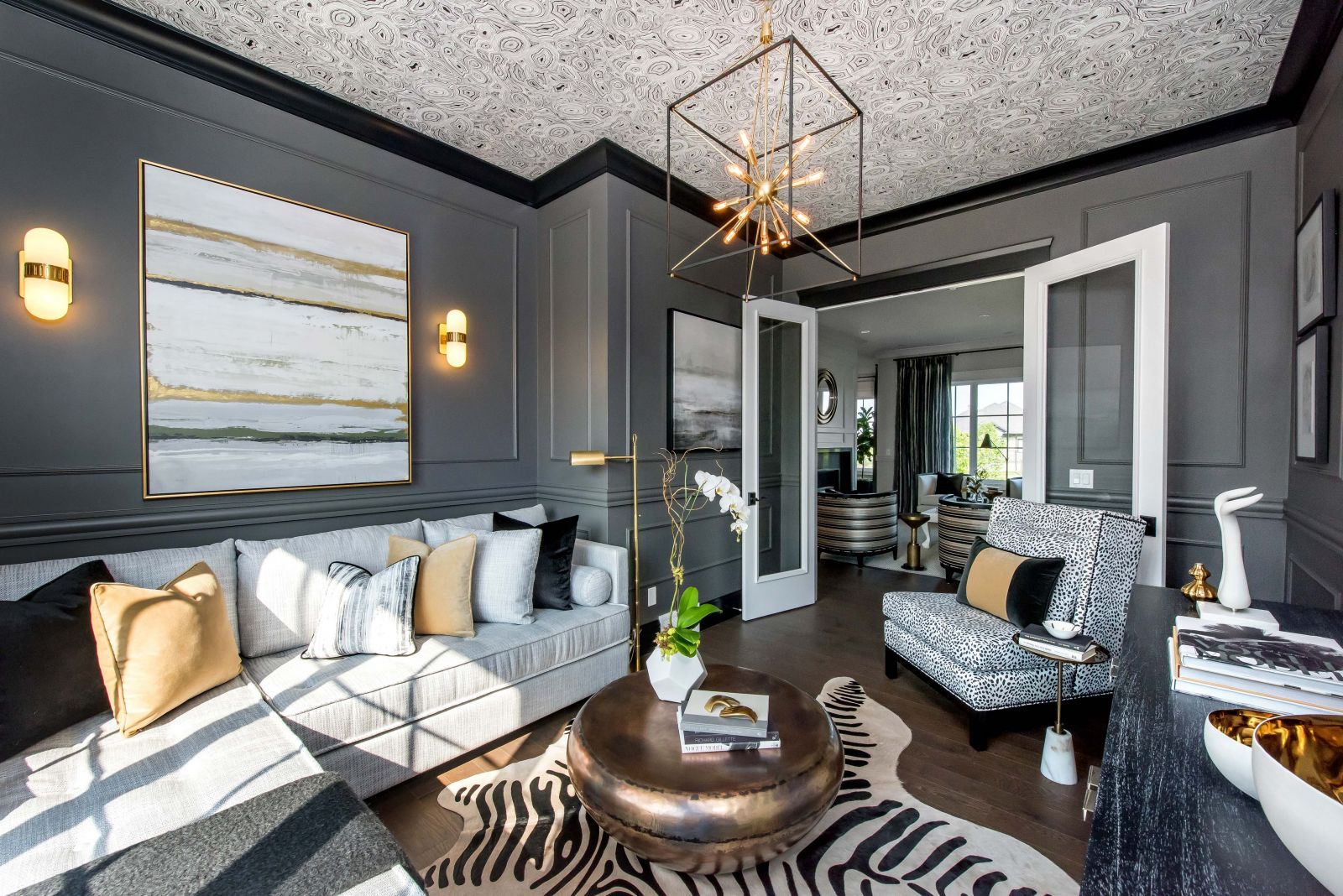 Cool and Sophisticated Gray and Cream Interiors for Your Inspiration