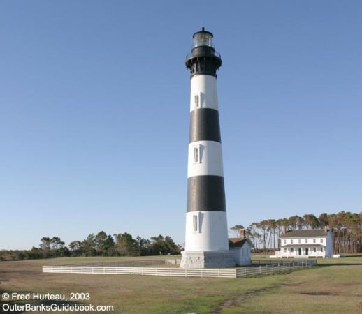 Bodie Island Lighthouse on Historic Outer Banks of North Carolina (http://www.outerbanksguidebook.com)
