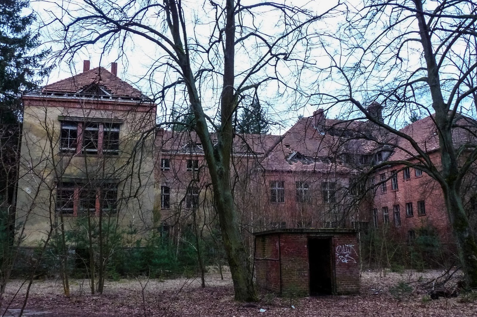 An abandoned building in Germany.