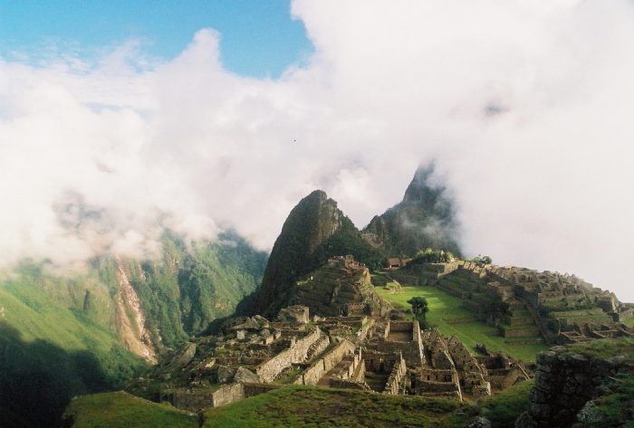 Machu Picchu, one of the incredible places in Peru.