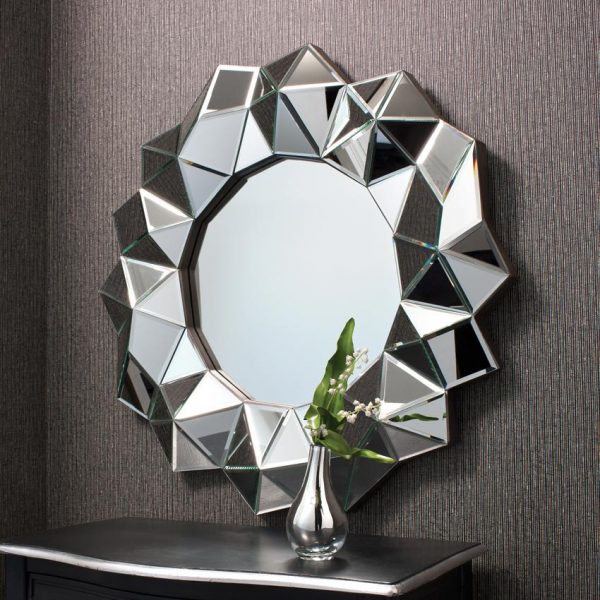 Cool faceted mirror 