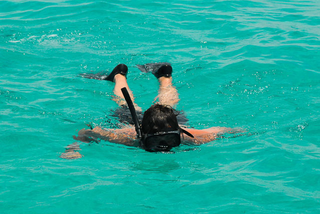 Central America underwater snorkelling 
