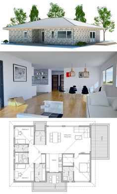 Modern small house plans.