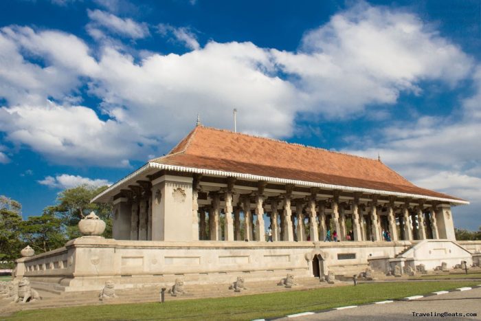 Sri Lanka's national museum.