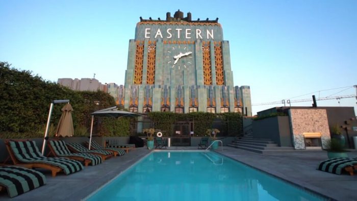 Eastern hotel in Hollywood, California featuring Johnny Depp's Penthouse.