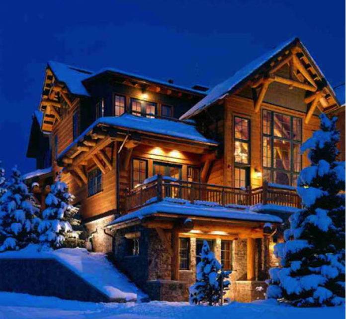 luxury log cabin resorts vt