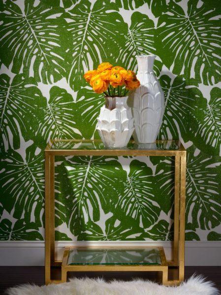 In fact, tropical design welcomes guests