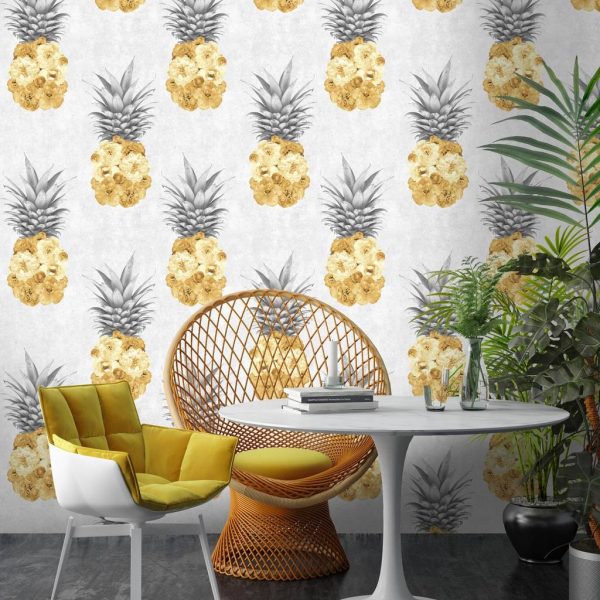 pineapple print is modern