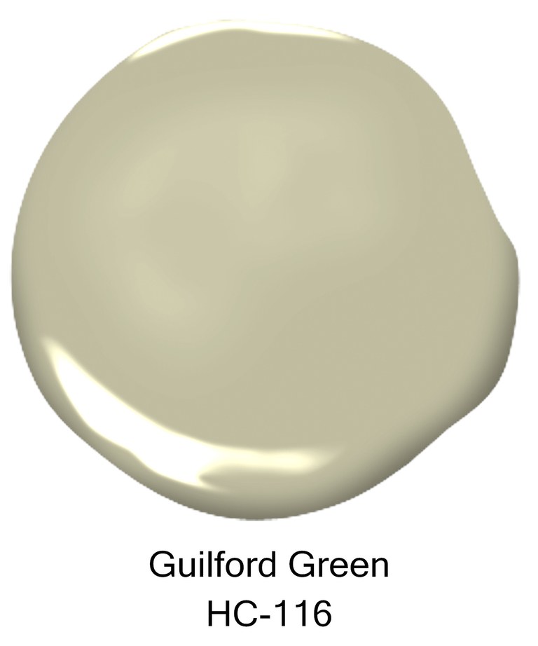 Gulfford green HC-16 incorporates 5 classic paint colors.