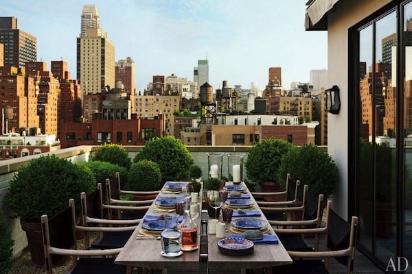 Homes with terrace dining