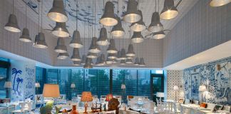A beautifully appointed restaurant interior with unique elements (archpaper.com)