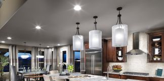 There are many beautiful fixtures to choose from when selecting lighting for your kitchen island (progresslighting.com)
