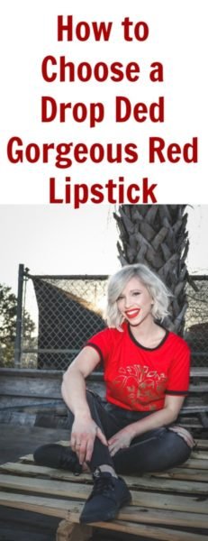 How to choose a drop dead gorgeous red lipstick.