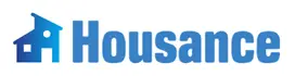 Housance logo with house icon.
