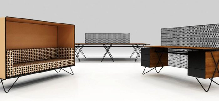 X-Collection of stylish and lightweight office furniture by MILODAMALO