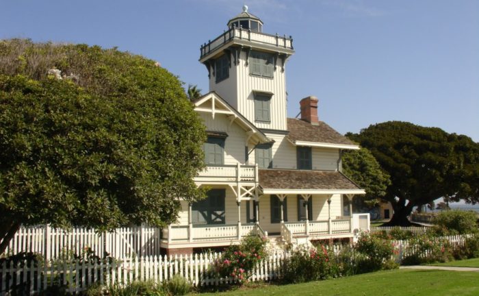 A lighthouse home.