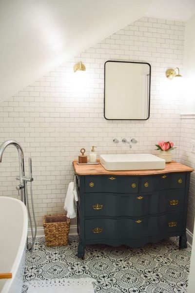 Vintage Master Bathroom