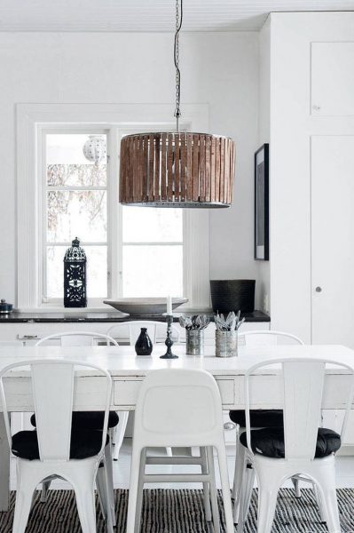 This is our all time favorite monochromatic kitchen. It’s simple, it’s beautiful and well, it looks so elegant.