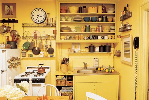 The Yellow Lover - small kitchen ideas