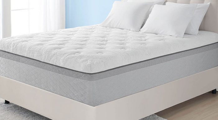 A bed with a quality mattress.