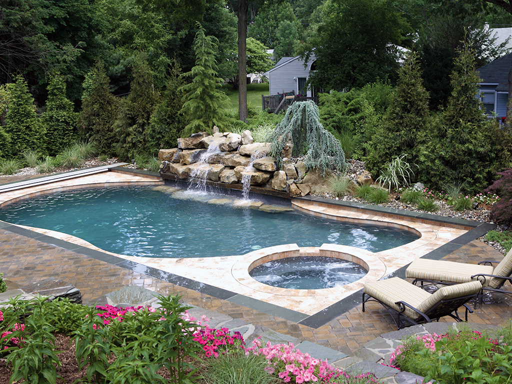 Build a backyard swimming pool.