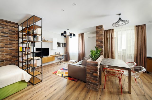 Beautiful view of Modern Studio Apartment Decorating On A Limited Budget