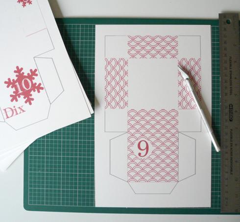 A DIY Christmas Decoration: Giant Advent Calendars.