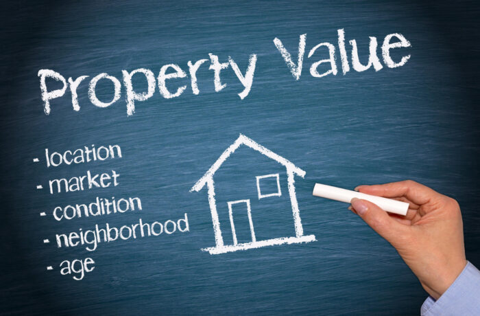 Property Value - Real Estate Concept