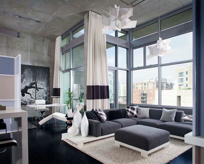 Amazing modern living room with a contemporary touch 
