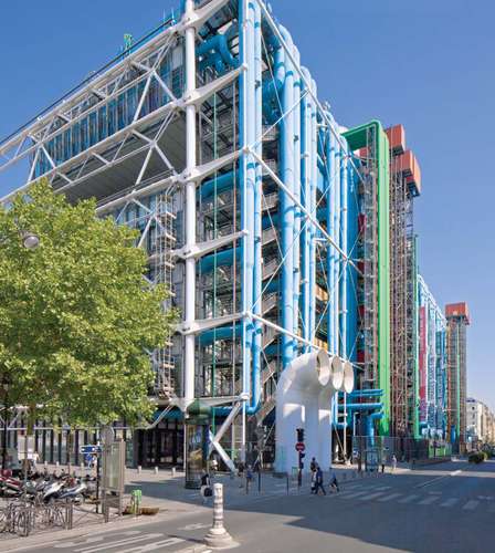 Pompidou Centre architects Paris Frane