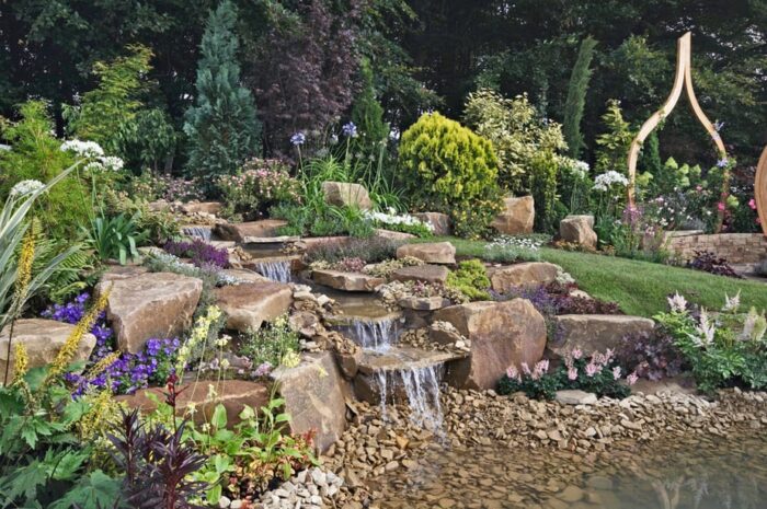 Sensational Outdoor Water Garden