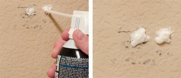 fixing a wall crack