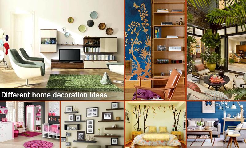 A collage of different home decoration ideas showcasing 20 online tips for finding the best home décor.