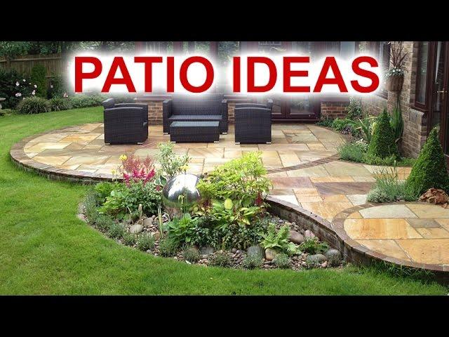 Patio ideas YouTube featuring outdoor furniture.